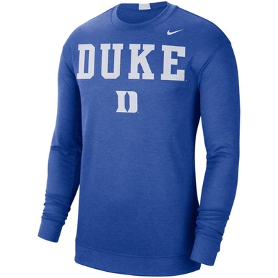 Shop Nike Royal Duke Blue Devils 2021/22 Basketball Team Spotlight Performance Long Sleeve T-shirt