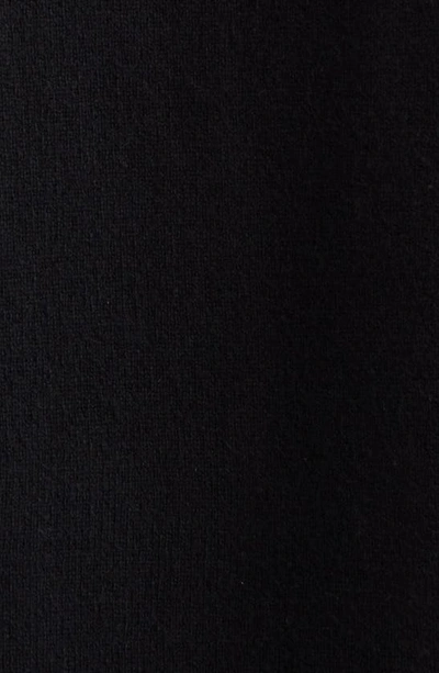 Shop Balenciaga Double Face Wool Blend V-neck Cardigan In Black