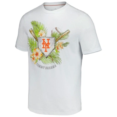Shop Tommy Bahama White New York Mets Island League T-shirt
