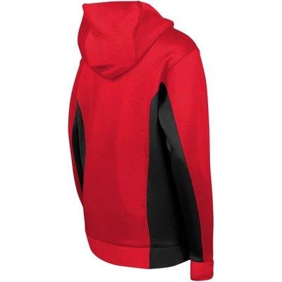 Shop Nike Youth  Red Chicago Bulls Showtime Performance Full-zip Hoodie