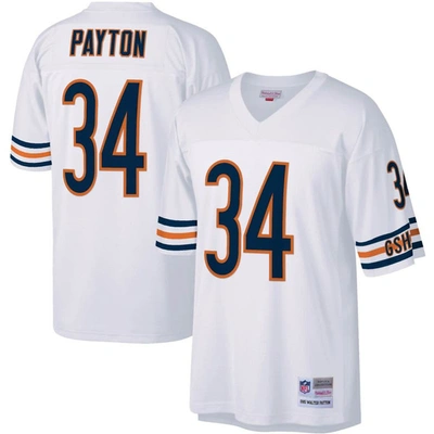 Shop Mitchell & Ness Walter Payton White Chicago Bears Legacy Replica Jersey