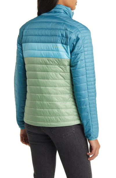 Shop Cotopaxi Capa Packable Water Repellent Jacket In Drizzle Aspen