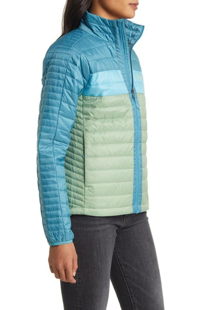 Shop Cotopaxi Capa Packable Water Repellent Jacket In Drizzle Aspen