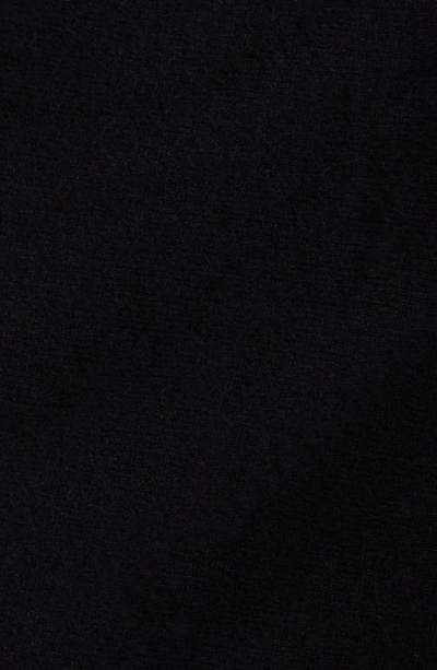 Shop Totême Cashmere Tank Sweater Dress With Shawl In Black