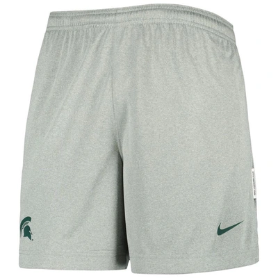 Shop Nike Green/gray Michigan State Spartans Reversible Performance Shorts