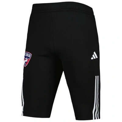 Shop Adidas Originals Adidas Black Fc Dallas 2023 On-field Training Aeroready Half Pants