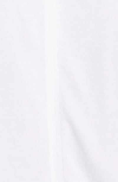 Shop Isabel Marant Zelikia Modern Tie Front Cotton Jersey Top In White