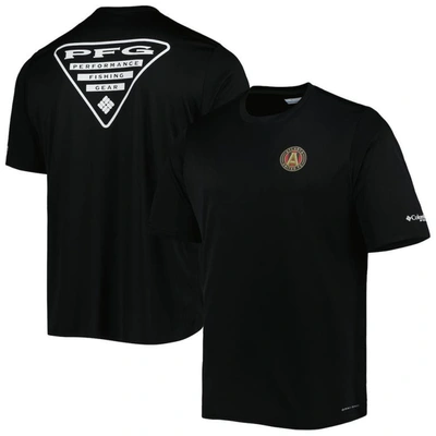 Shop Columbia Black Atlanta United Fc Terminal Tackle Omni-shade T-shirt