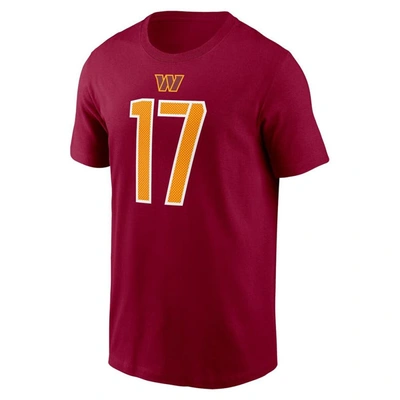 Shop Nike Terry Mclaurin Burgundy Washington Commanders Player Name & Number T-shirt