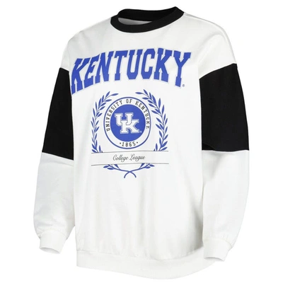 Shop Gameday Couture White Kentucky Wildcats It's A Vibe Dolman Pullover Sweatshirt