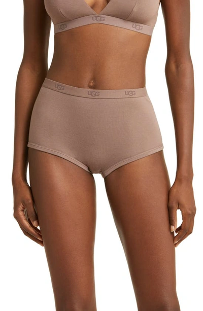 Shop Ugg (r) Desiray Cheeky Boyshorts In Allspice