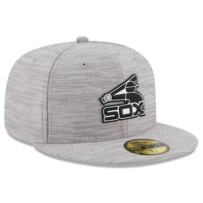 Shop New Era Gray Chicago White Sox 2023 Clubhouse 59fifty Fitted Hat