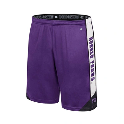 Shop Colosseum Purple Tcu Horned Frogs Haller Shorts