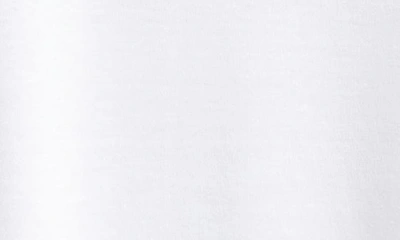 Hanro Moments Short Sleeve V-neck Cotton Nightgown In 101 - White