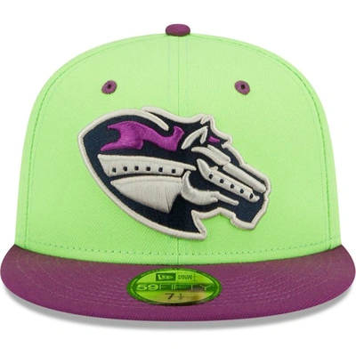 New Era Green Caballos De Stockton Copa De La Diversion 59fifty Fitted Hat In Green