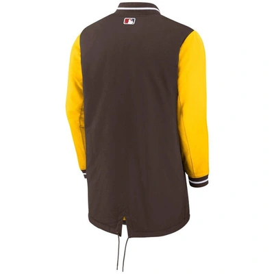 Shop Nike Brown San Diego Padres City Connect Dugout Full-zip Jacket