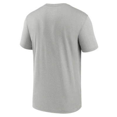 Shop Nike Gray Los Angeles Dodgers City Connect Legend Performance T-shirt