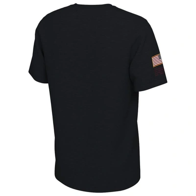 Shop Jordan Brand Black Oklahoma Sooners Veterans Camo T-shirt