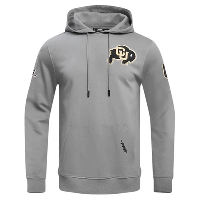 Shop Pro Standard Gray Colorado Buffaloes Classic Pullover Hoodie