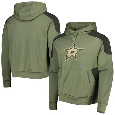 Shop Adidas Originals Adidas Olive Washington Capitals Military Appreciation Primegreen Pullover Hoodie In Green