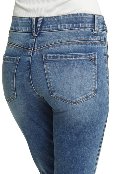 Shop Wit & Wisdom 'ab'solution High Waist Itty Bitty Bootcut Jeans In Mid Blue