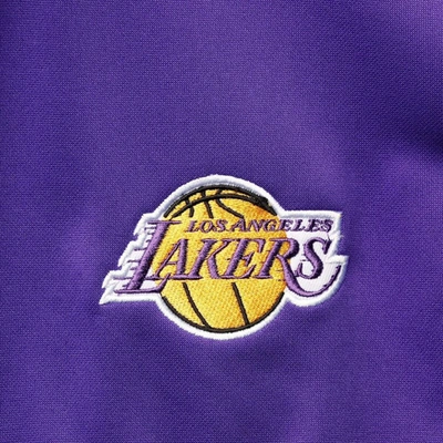 Shop Profile Purple/gold Los Angeles Lakers Big & Tall Pieced Body Full-zip Track Jacket