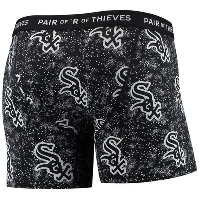 Shop Pair Of Thieves Black Chicago White Sox Super Fit 2-pack Boxer Briefs Set