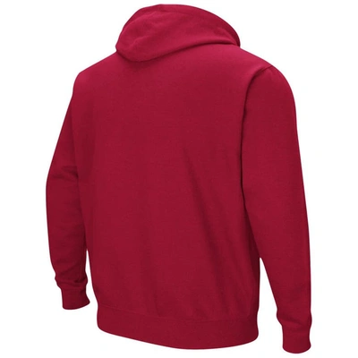 Shop Colosseum Cardinal Stanford Cardinal Arch & Logo 3.0 Pullover Hoodie