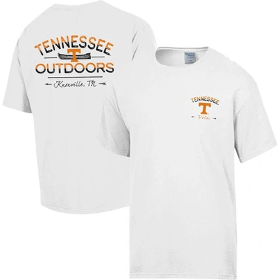 Shop Comfort Wash White Tennessee Volunteers Great Outdoors T-shirt