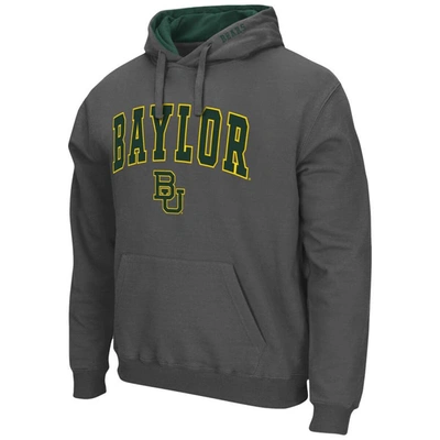 Shop Colosseum Charcoal Baylor Bears Arch & Logo 3.0 Pullover Hoodie