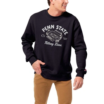 Shop League Collegiate Wear Navy Penn State Nittany Lions Stadium Essential Pullover Sweatshirt