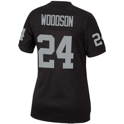 Mitchell & Ness Charles Woodson Black Las Vegas Raiders Legacy Replica Team Jersey In Black