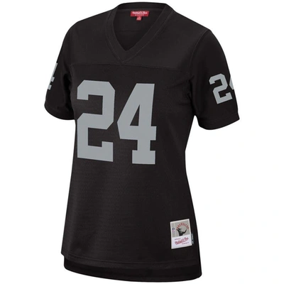 Mitchell & Ness Charles Woodson Black Las Vegas Raiders Legacy Replica Team Jersey In Black