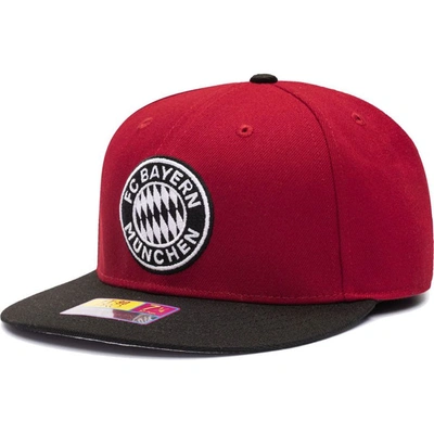 Shop Fan Ink Red/black Bayern Munich America's Game Fitted Hat