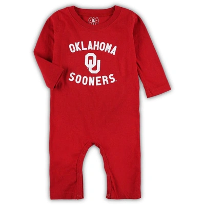 Shop Wes & Willy Infant  Crimson Oklahoma Sooners Core Long Sleeve Jumper