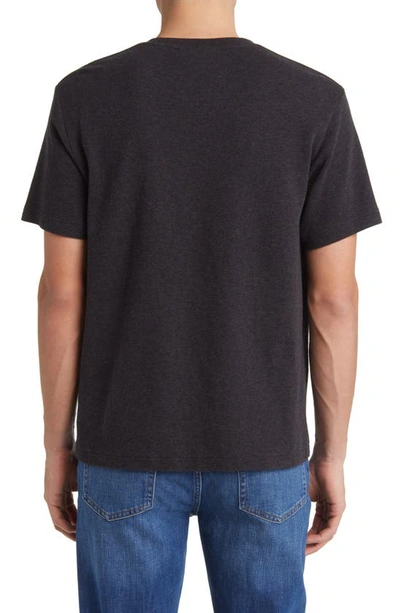 Shop Frame Duo Fold Cotton T-shirt In Marron Heather