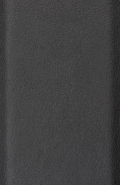 Shop Versace Medusa Buckle Calfskin Leather Belt In Black Black Varnished