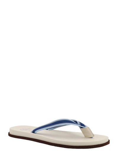 Brunello Cucinelli Ivory Pool Slides In Beige