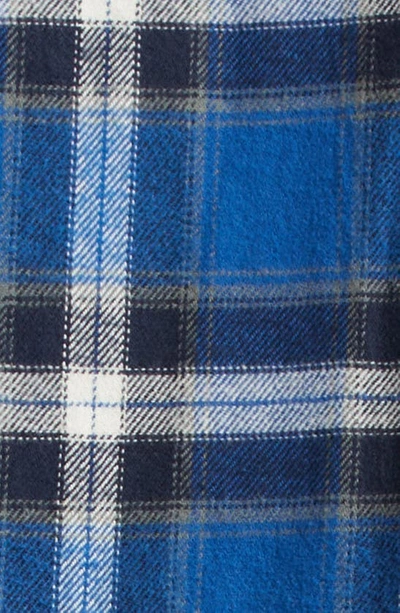 Shop Givenchy Lumberjack Plaid Cotton Button-up Shirt In Blue