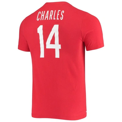 Shop Nike Tina Charles Usa Basketball Red Name & Number Performance T-shirt
