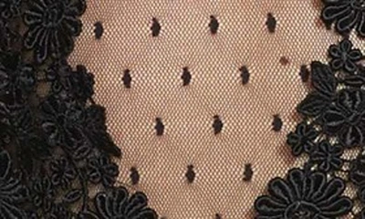 Flora Nikrooz Showstopper Chemise With Lace In Black