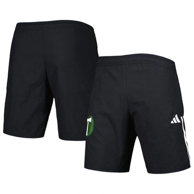 Shop Adidas Originals Adidas Black Portland Timbers Downtime Shorts