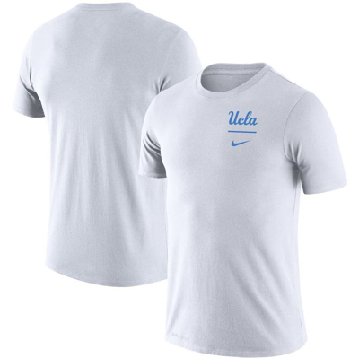 Shop Nike White Ucla Bruins Logo Stack Legend Performance T-shirt