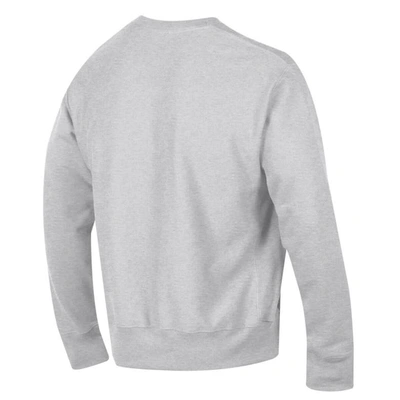 Shop Champion Gray Villanova Wildcats Arch Over Logo Reverse Weave Pullover Sweatshirt