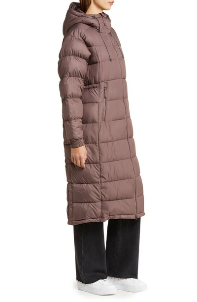 Shop Columbia Pike Lake Ii Water Repellent Insulated Recycled Polyester Puffer Coat In Basalt