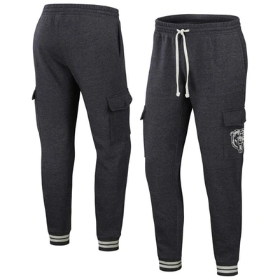 Shop Nfl X Darius Rucker Collection By Fanatics Heather Charcoal Chicago Bears Cargo Jogger Pants