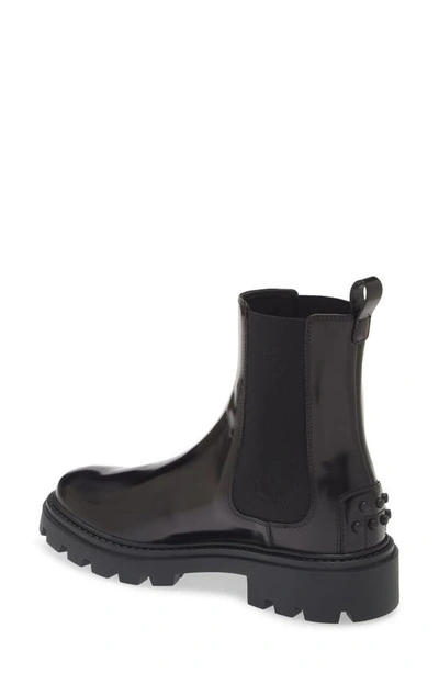 Tod's Gomma Chelsea Boot In Black