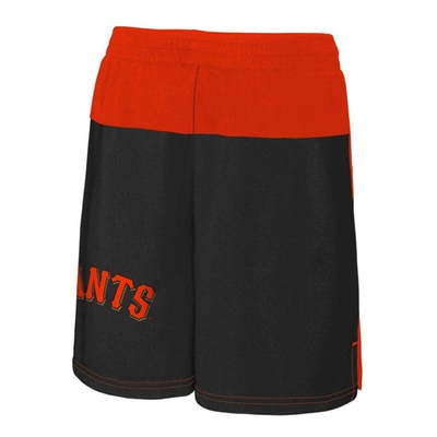 Shop Outerstuff Youth Orange San Francisco Giants 7th Inning Stretch Shorts