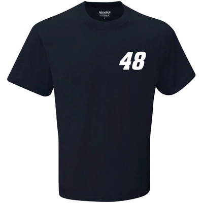 Shop Hendrick Motorsports Team Collection Navy Alex Bowman Exclusive Tonal Flag T-shirt