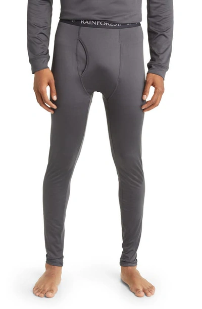 Shop Rainforest Performance Base Layer Pants In Charcoal